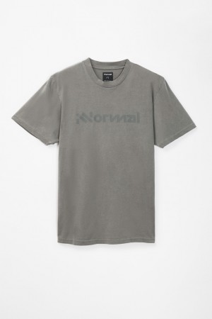 NNormal Organic cotton t-shirt Grå | WT0396187