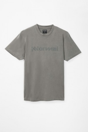 NNormal Organic cotton t-shirt Grå | ZJ3782610