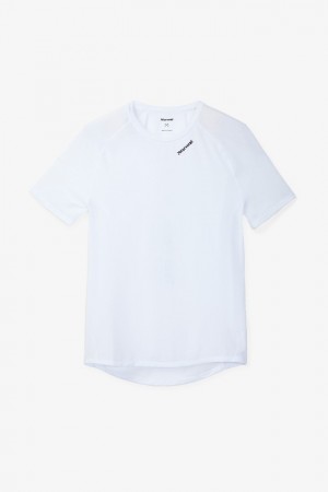 NNormal Race T-shirt Hvide | ZI5720194