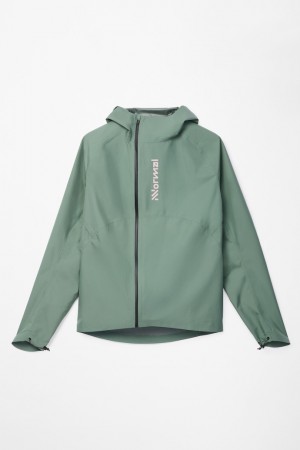 NNormal Trail Rain Jacket Grøn | AO1528437