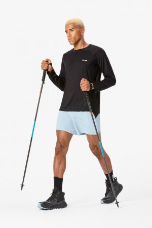 NNormal merino long sleeve t-shirt Sort | OP6752193